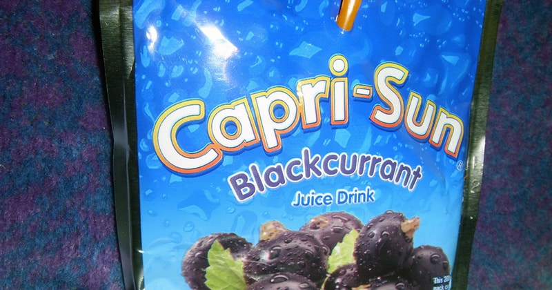 Capri-Sun blackcurrant juice drink